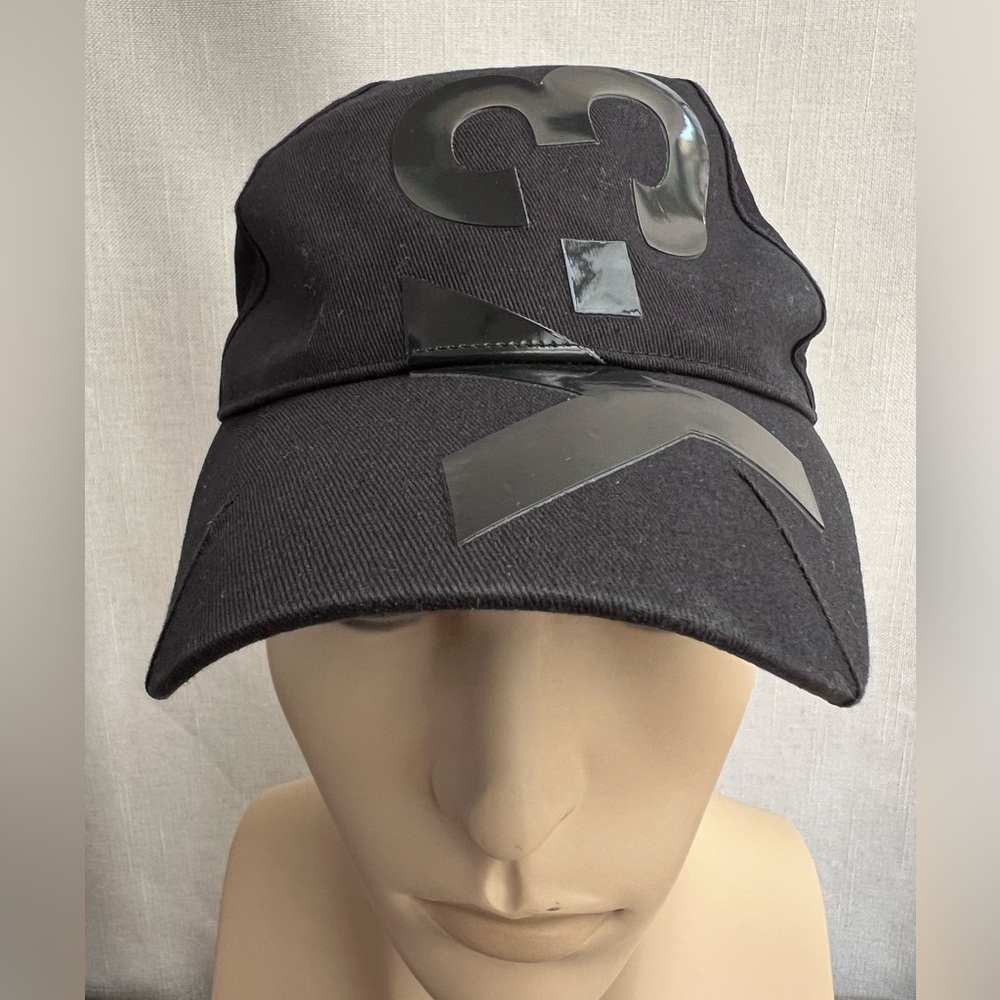 Men's "Y-3 Yohji Yamamoto" Black Baseball cap - Picture 2 of 4
